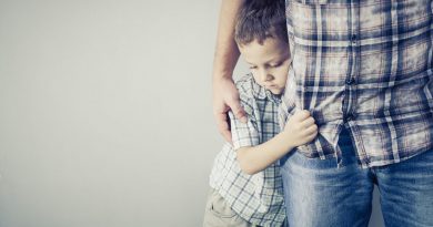 peur enfant avec son papa