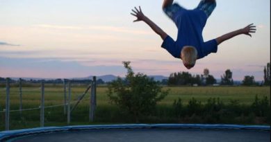 trampoline extérieur