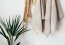 porte serviette en bois
