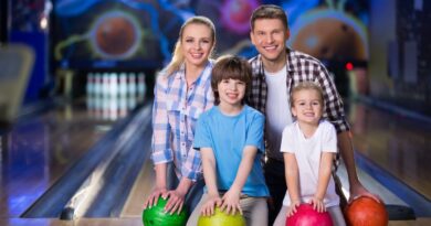 bowling en famille