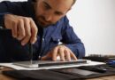 réparations sur un portable mac