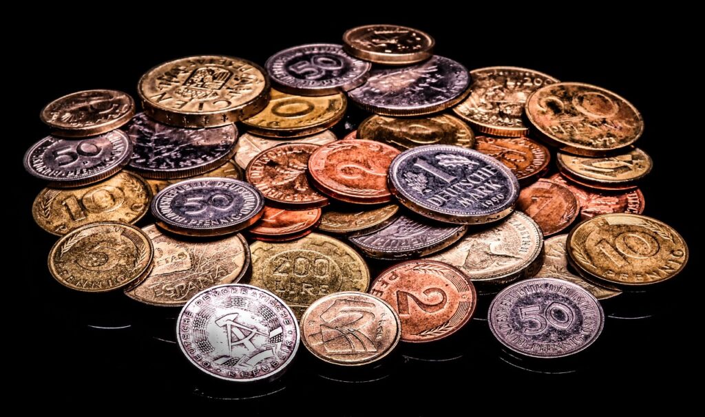 collection pièce de monnaie