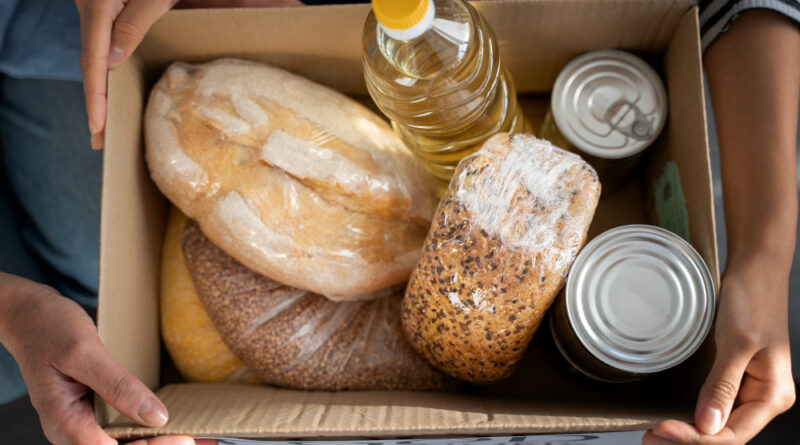 don pour une banque alimentaire