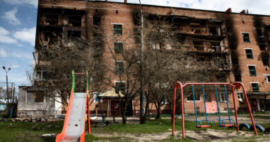 crise humanitaire Ukraine - bâtiment démoli-guerre