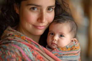 écharpe portage bébé