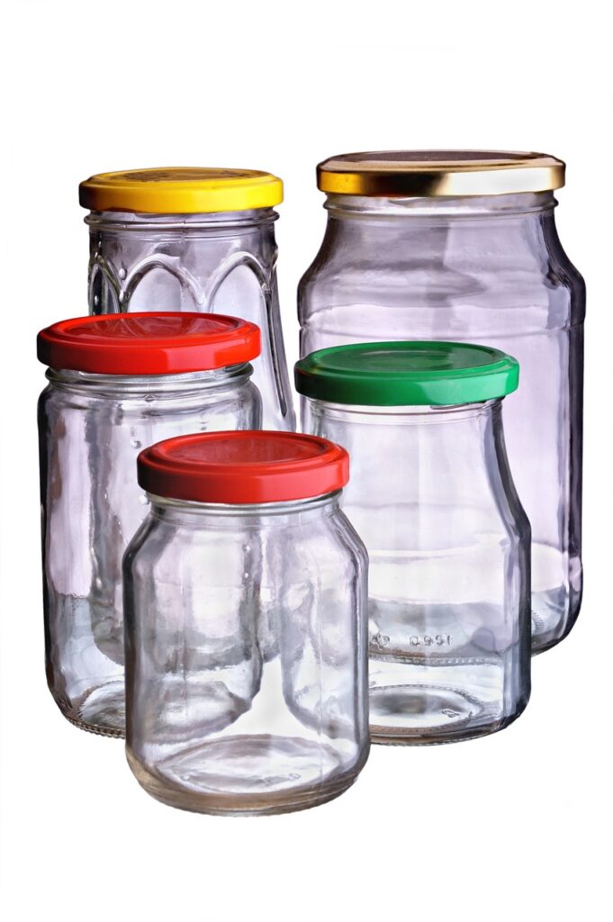 emballages durables - bocaux en verre