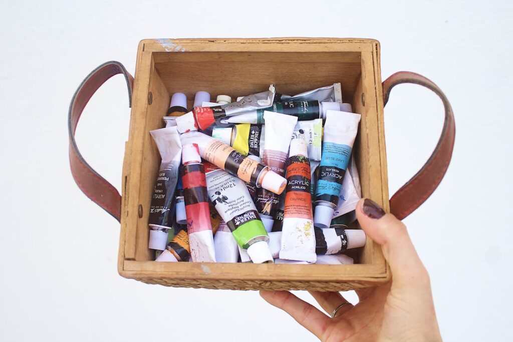 peinture acrylique heavy body