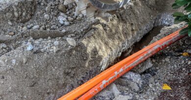 travaux installation fibre optique