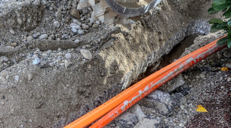 travaux installation fibre optique